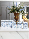 Laura Ashley China Rose canister set 3 piece - British product