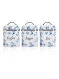 Laura Ashley China Rose canister set 3 piece - British product