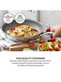 Sur La Table Stainless Steel TriPly 28cm frying pan (British brand)