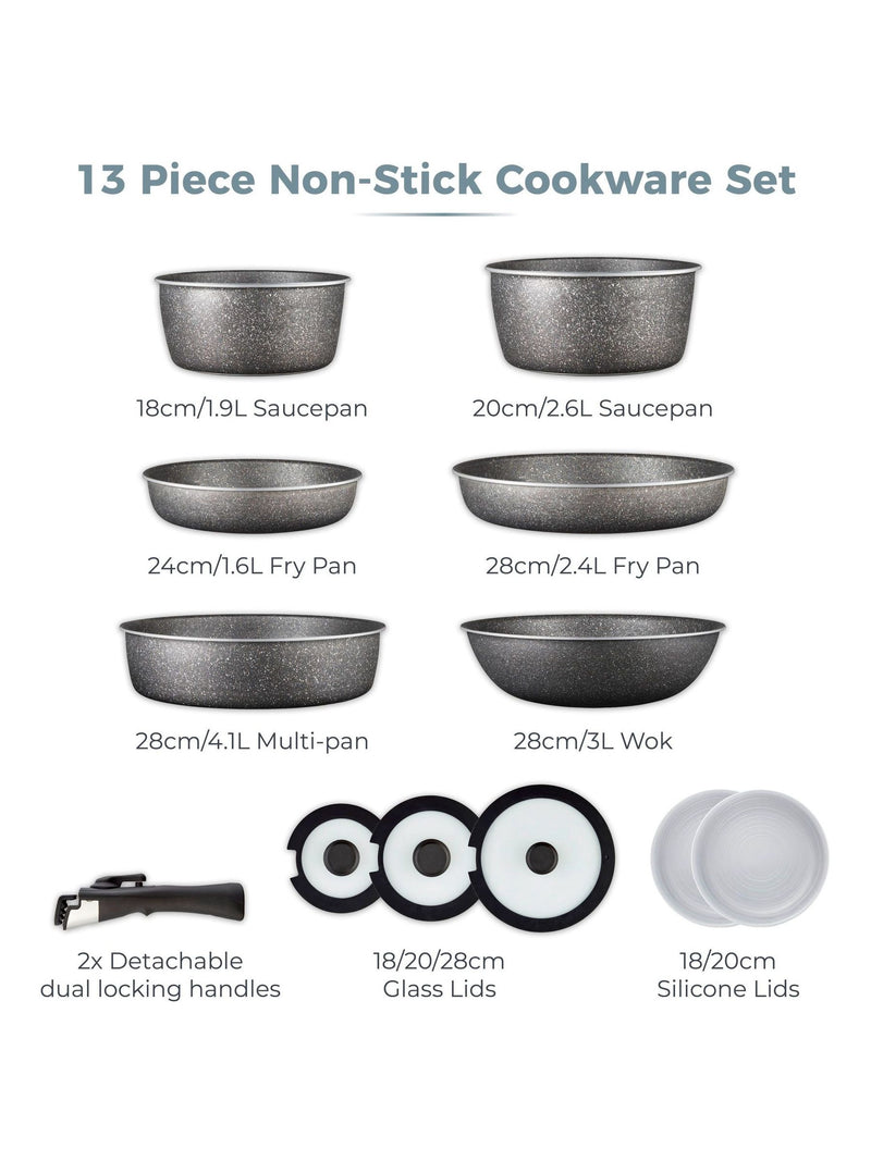 Tower 13 piece Freedom Precision cookware set - British product