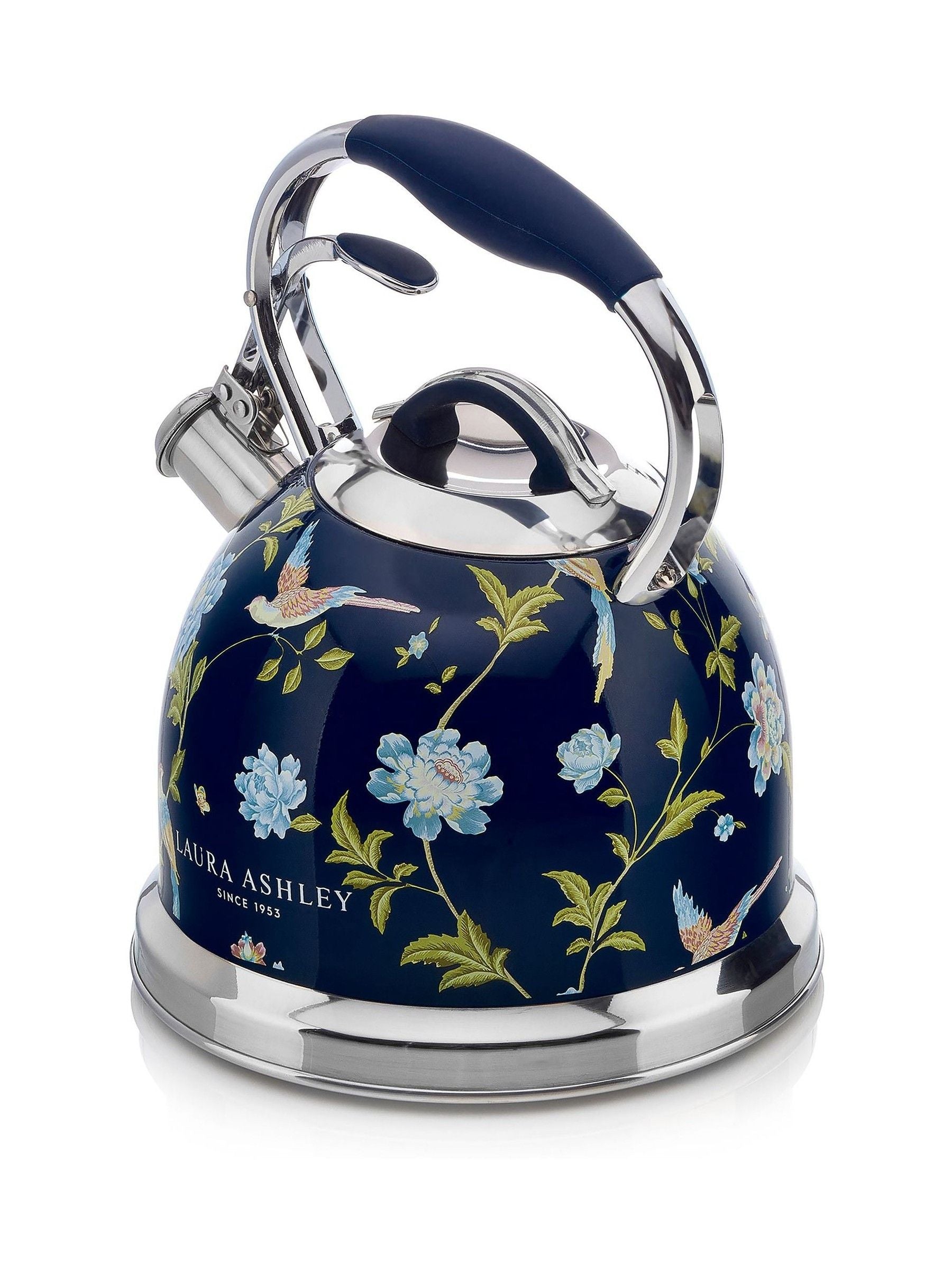 Laura Ashley Elveden Navy stove top kettle 3 litre (British brand)