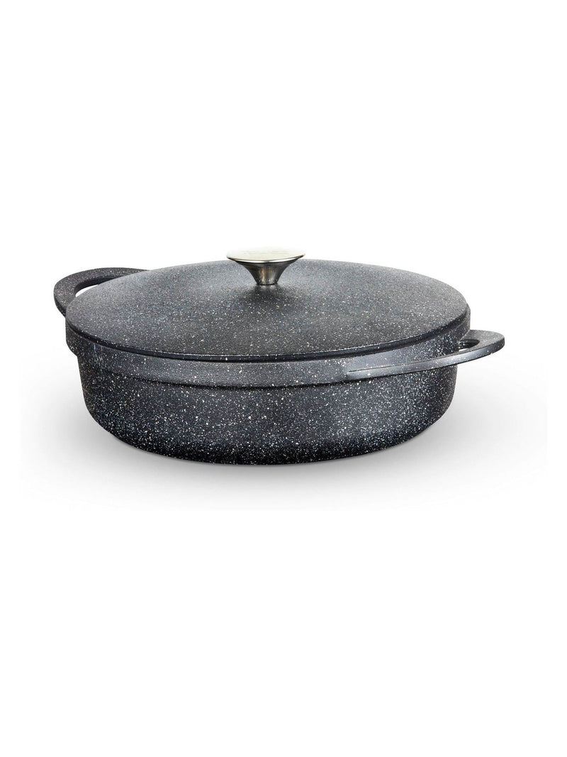Tower Black Shallow Casserole Dish 28cm (British brand)