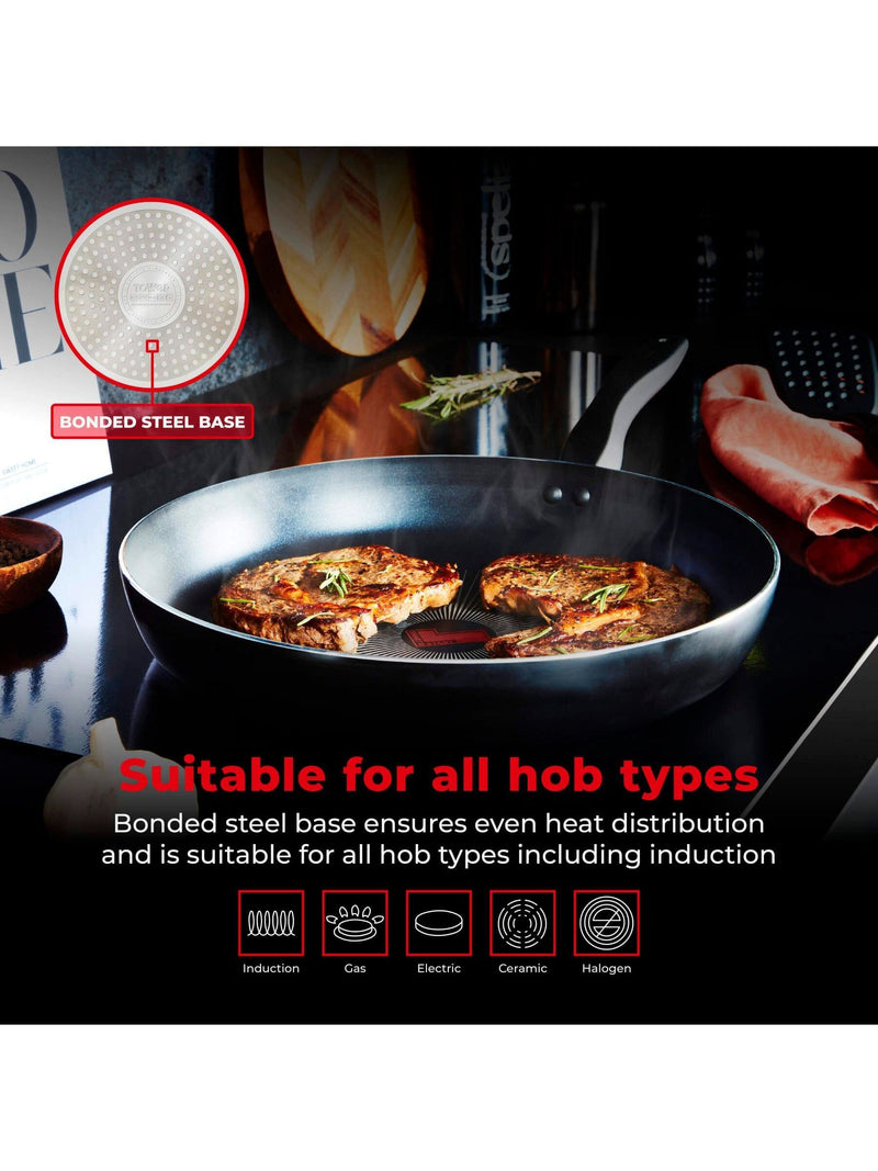 Tower 5 piece black cookware set (British brand)