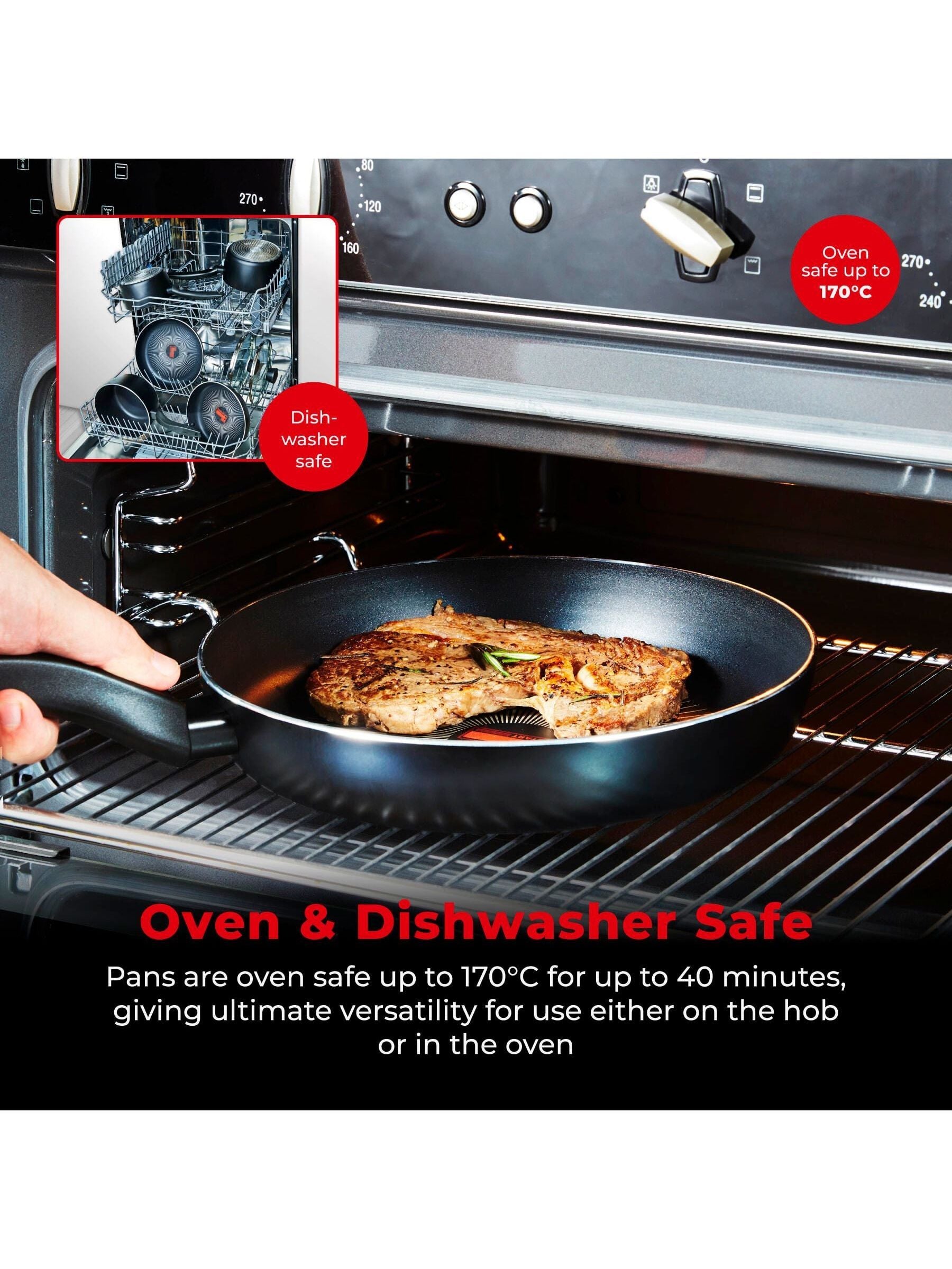 Tower 5 piece black cookware set (British brand)