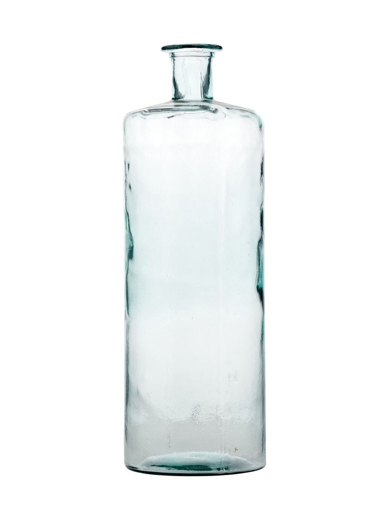Pacific Lifestyle clear glass tall bottle 75cm, imported from the UK