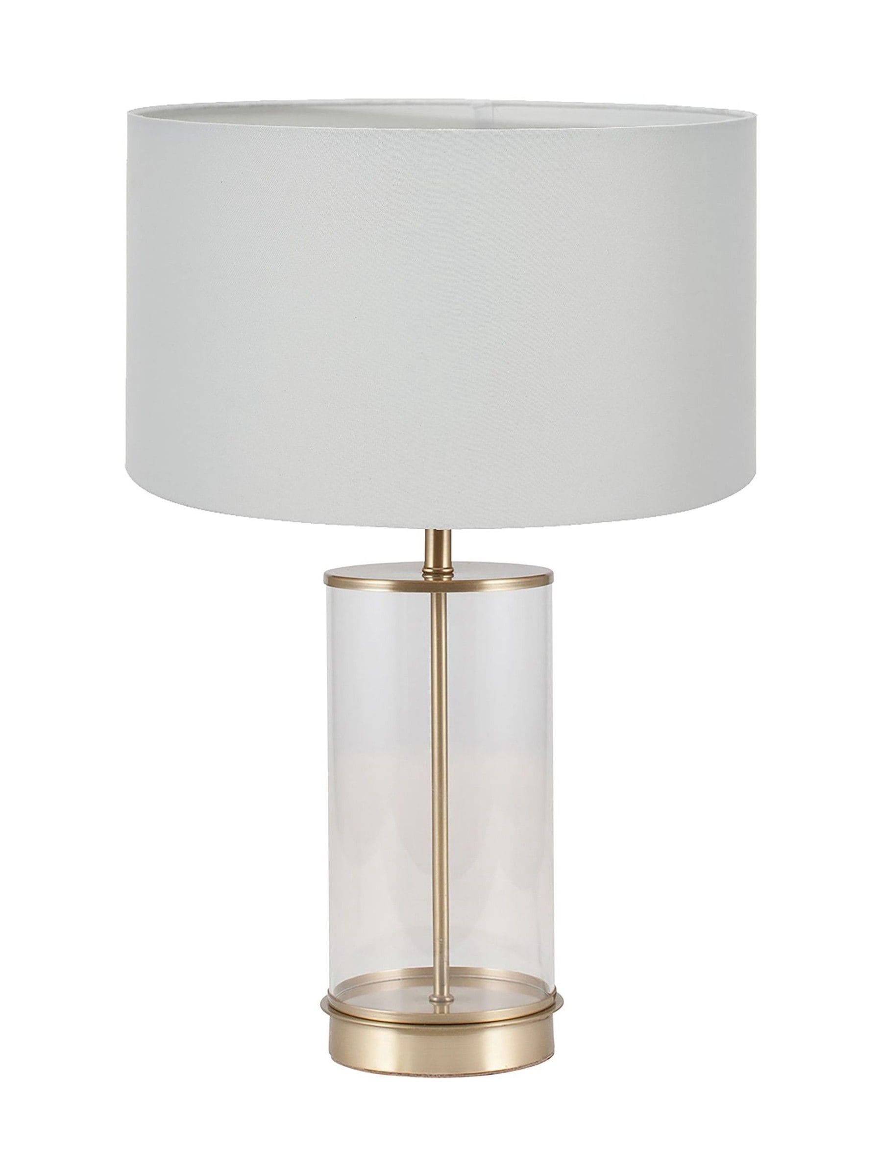 Pacific Westwood champagne gold table lamp - British product