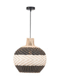 Pacific Black Rattan Woven Pendant Ceiling - British product