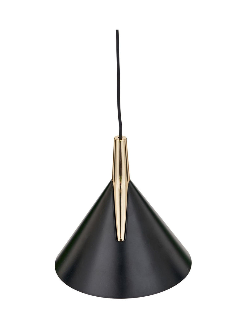 Pacific Black 3 drop LED pendant ceiling light (British brand)