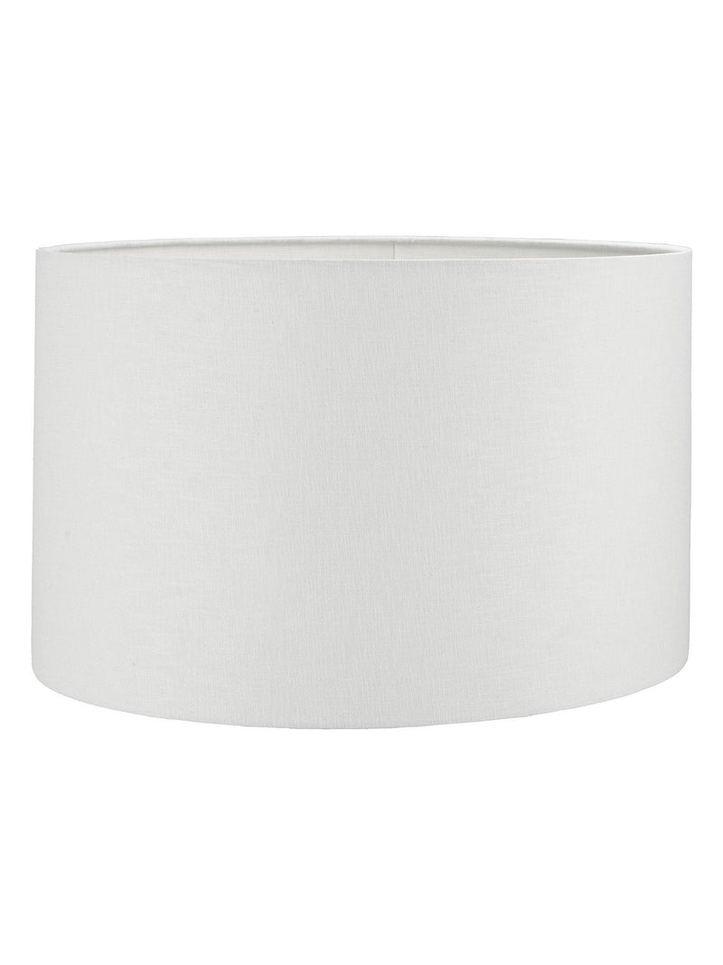 Pacific Cezara table lamp in wood and linen, imported from the UK