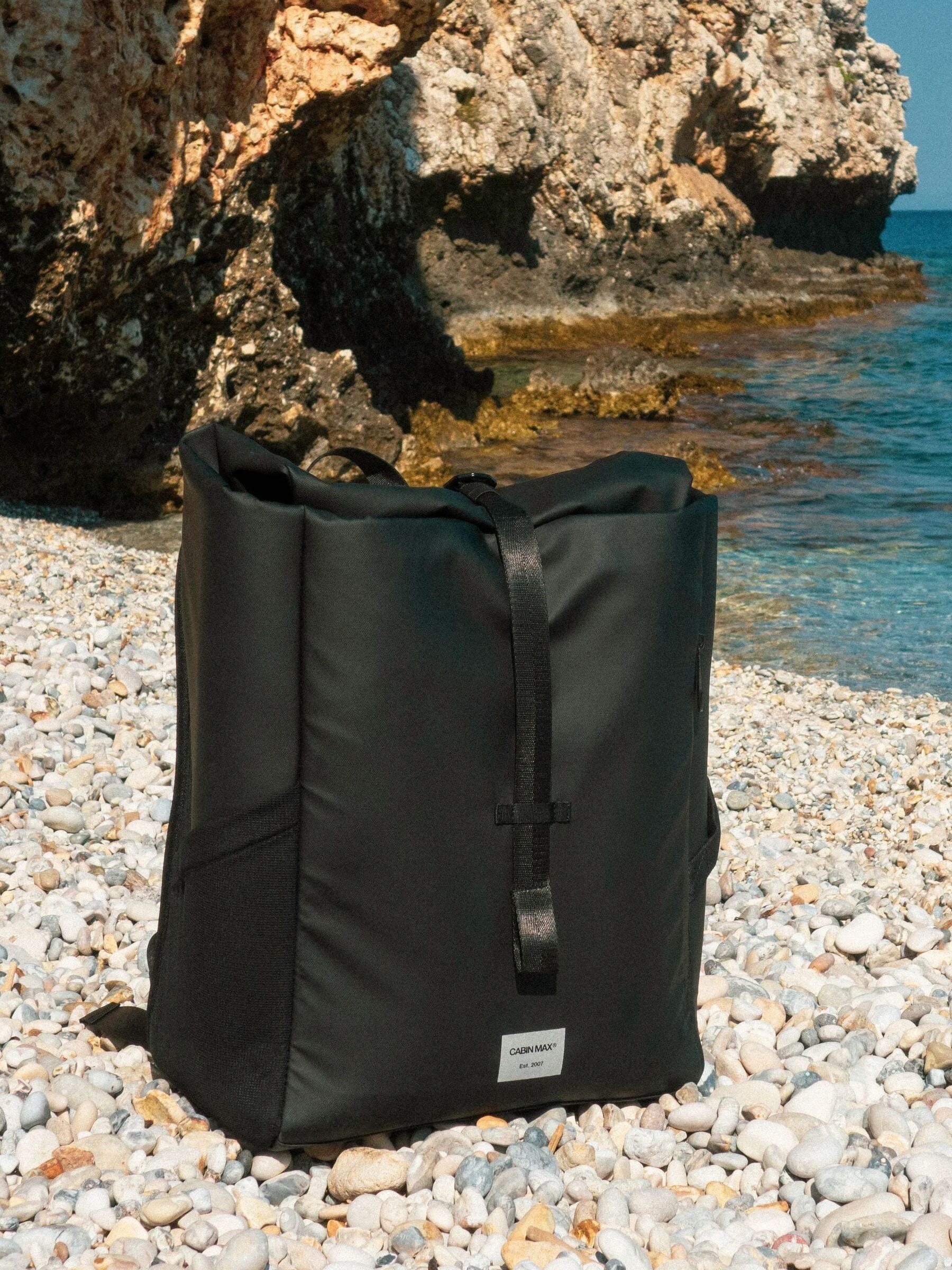Cabin Max Black 24 Litre Iseo Water Resistant Backpack