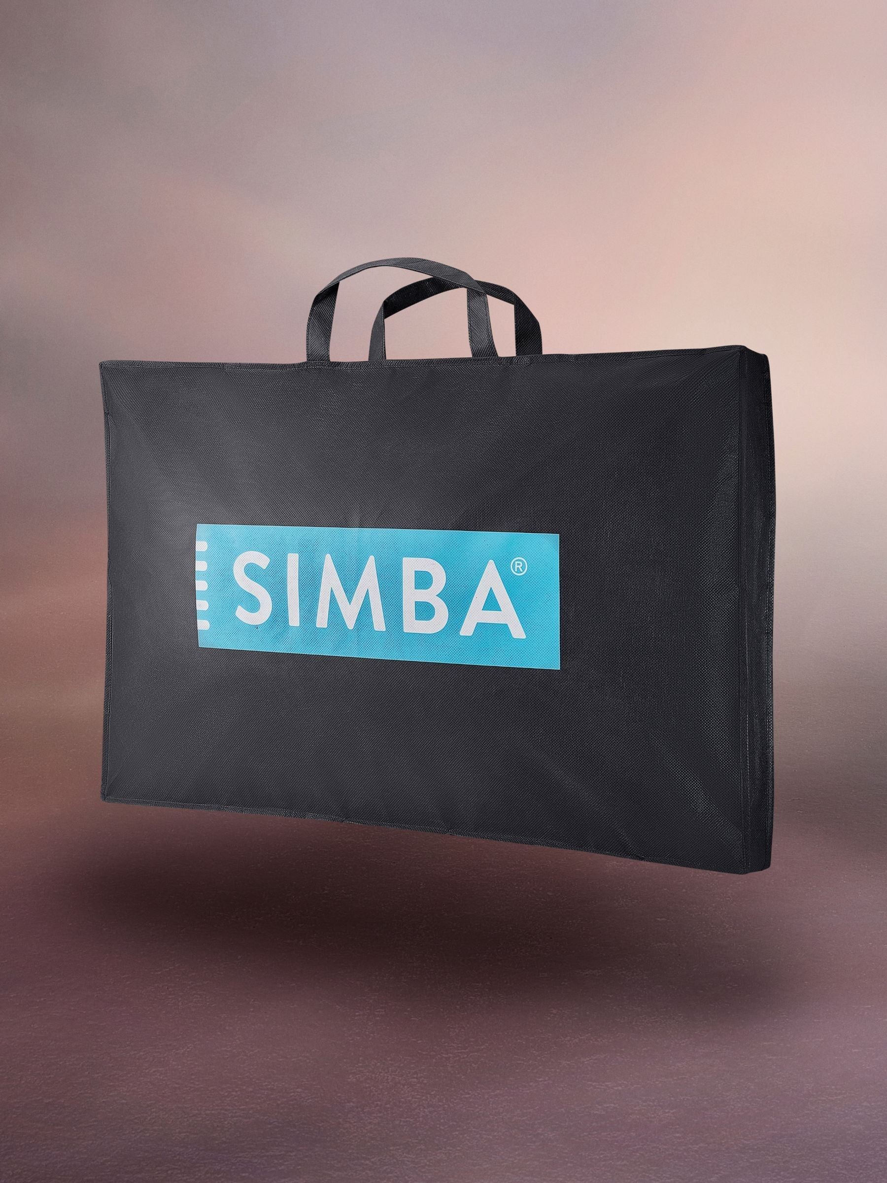 Simba Hybrid Pillow with adjustable Nanotube core and cool-touch cover, UK version