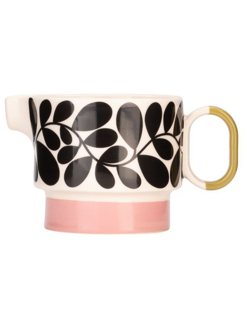 Orla Kiely Multi Sycamore Stripe stoneware milk jug (British brand)