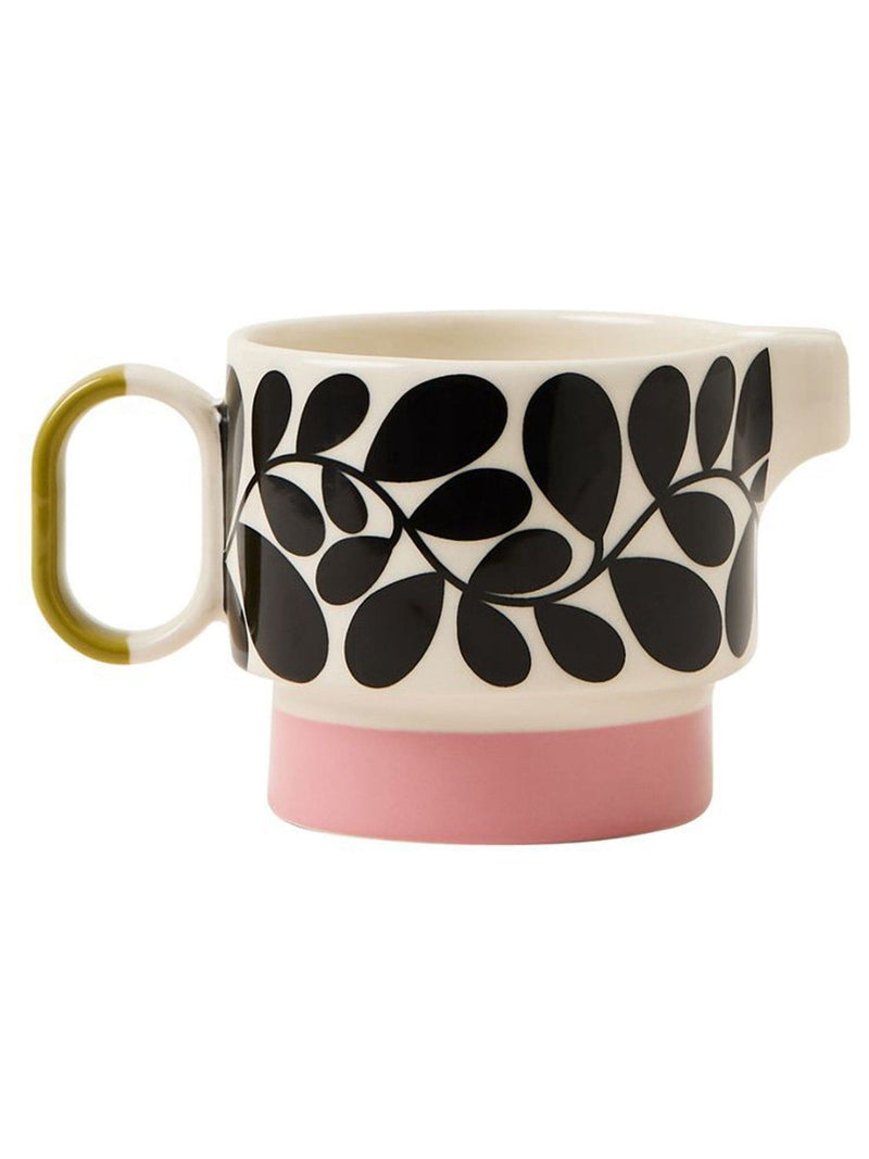 Orla Kiely Multi Sycamore Stripe stoneware milk jug (British brand)
