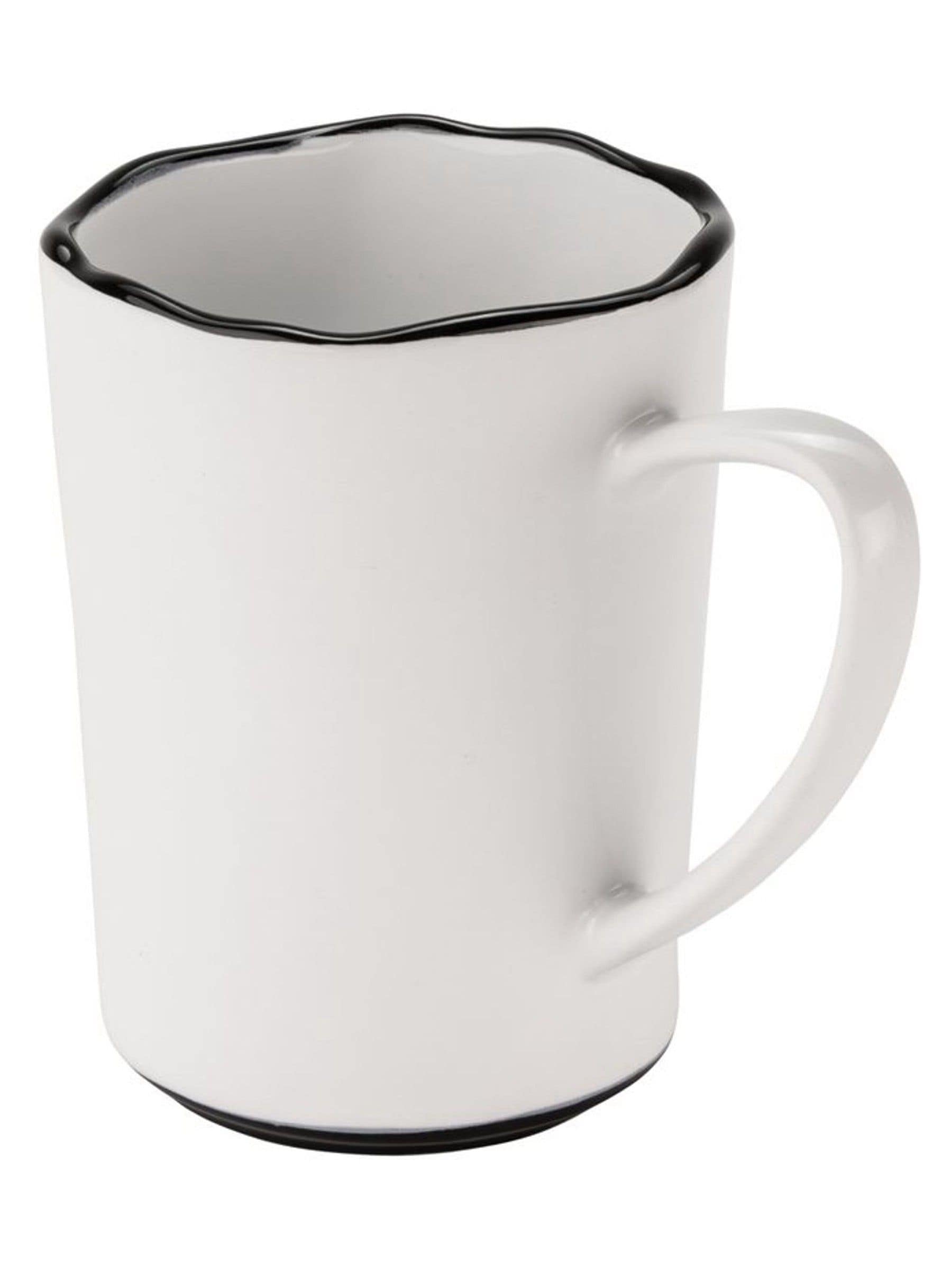 Style Sisters white tall mugs set of 4, UK version