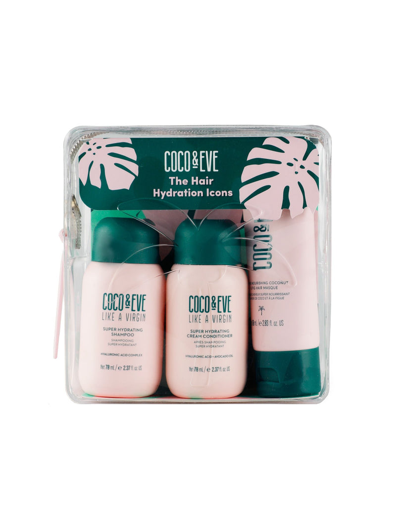 Coco & Eve The Hair Hydration Icons (Worth £35)