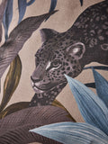Printed panther cushion 50x50cm - British product