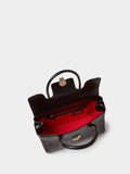 Osprey London Weybridge leather shoulder bag with adjustable interior (British brand)