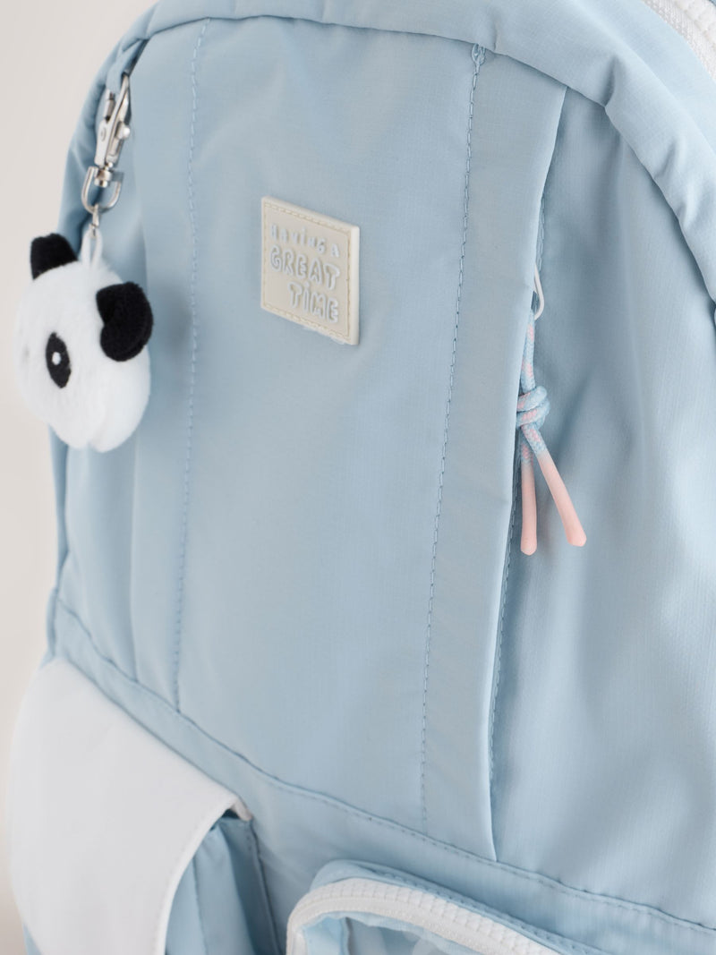 Blue Panda character backpack, UK version