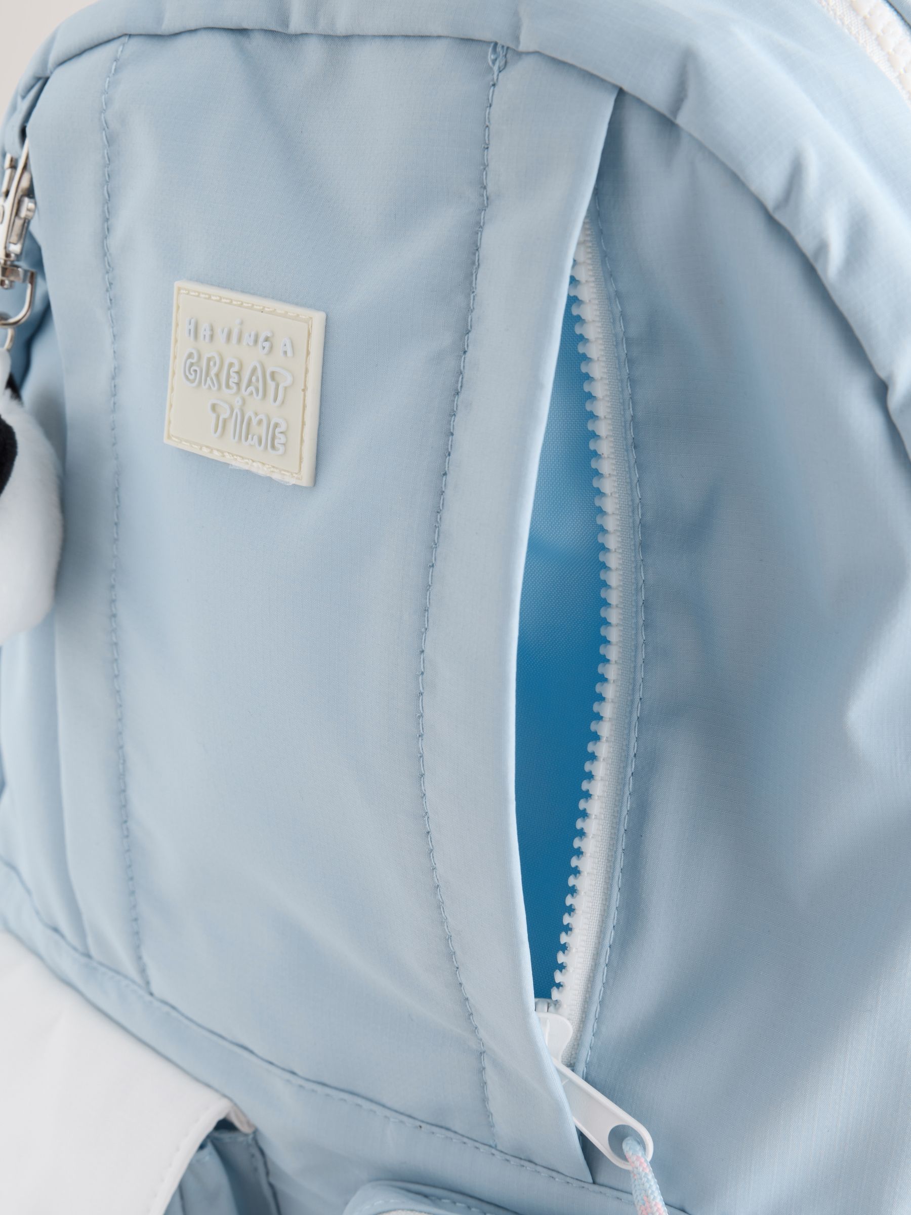 Blue Panda character backpack, UK version