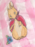 JoJo Maman Bébé pink gingham Flopsy Bunny floppy hat - British product