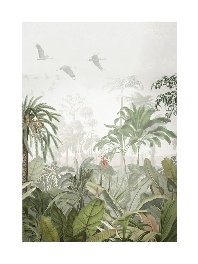 Graham & Brown Paradise Jungle Green framed print, UK version