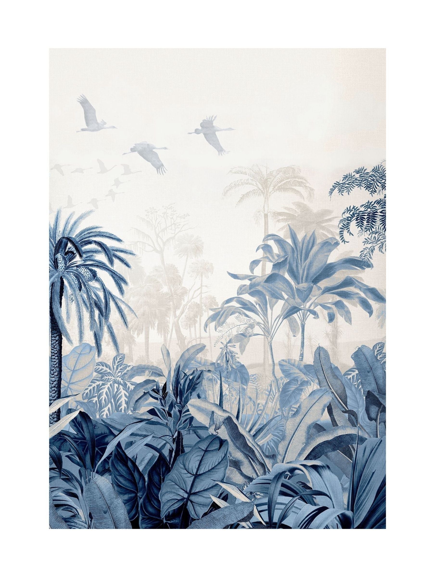 Graham & Brown Blue Paradise Jungle Frame (British brand)