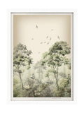 Graham & Brown Grizedale Neutral framed botanical art print, UK version