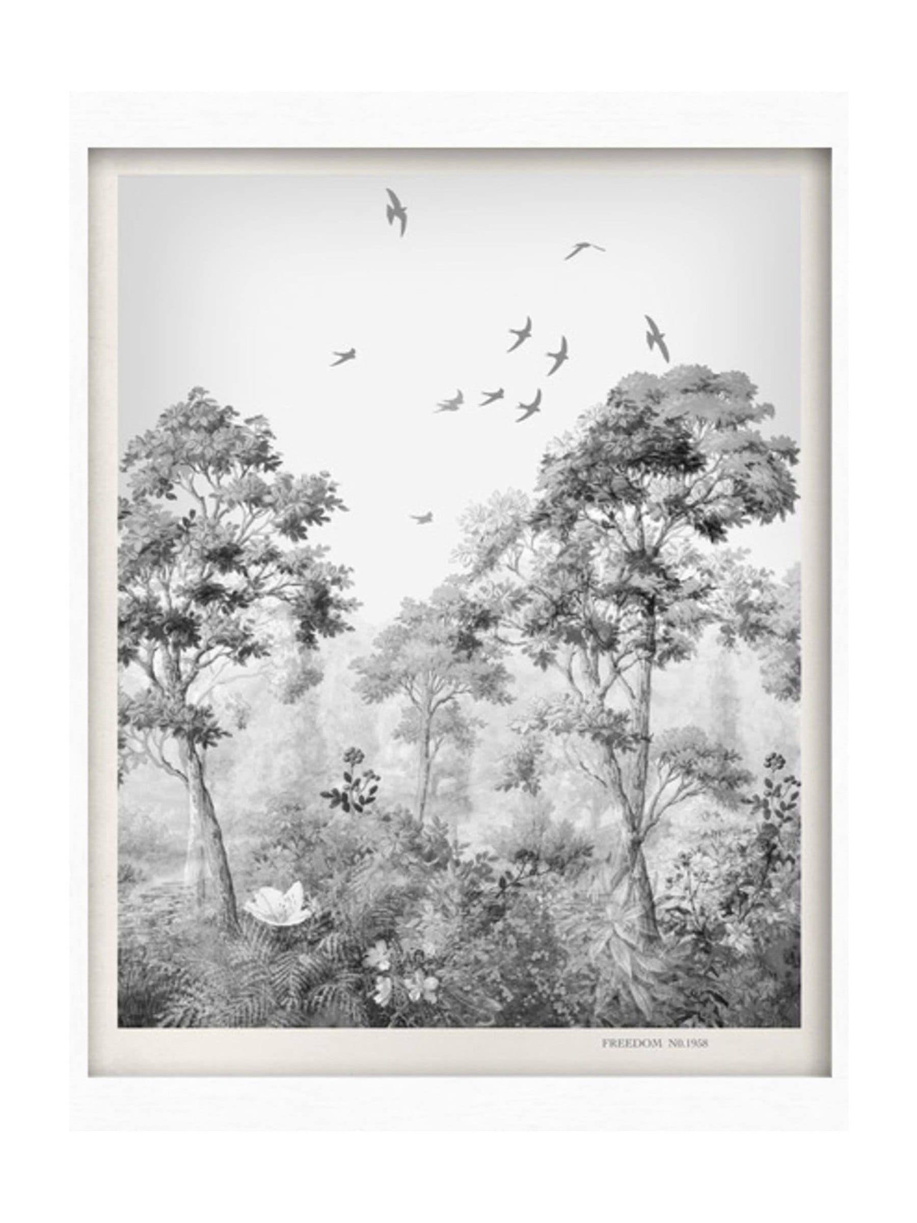 Graham & Brown Grizedale black white wall art, imported from the UK