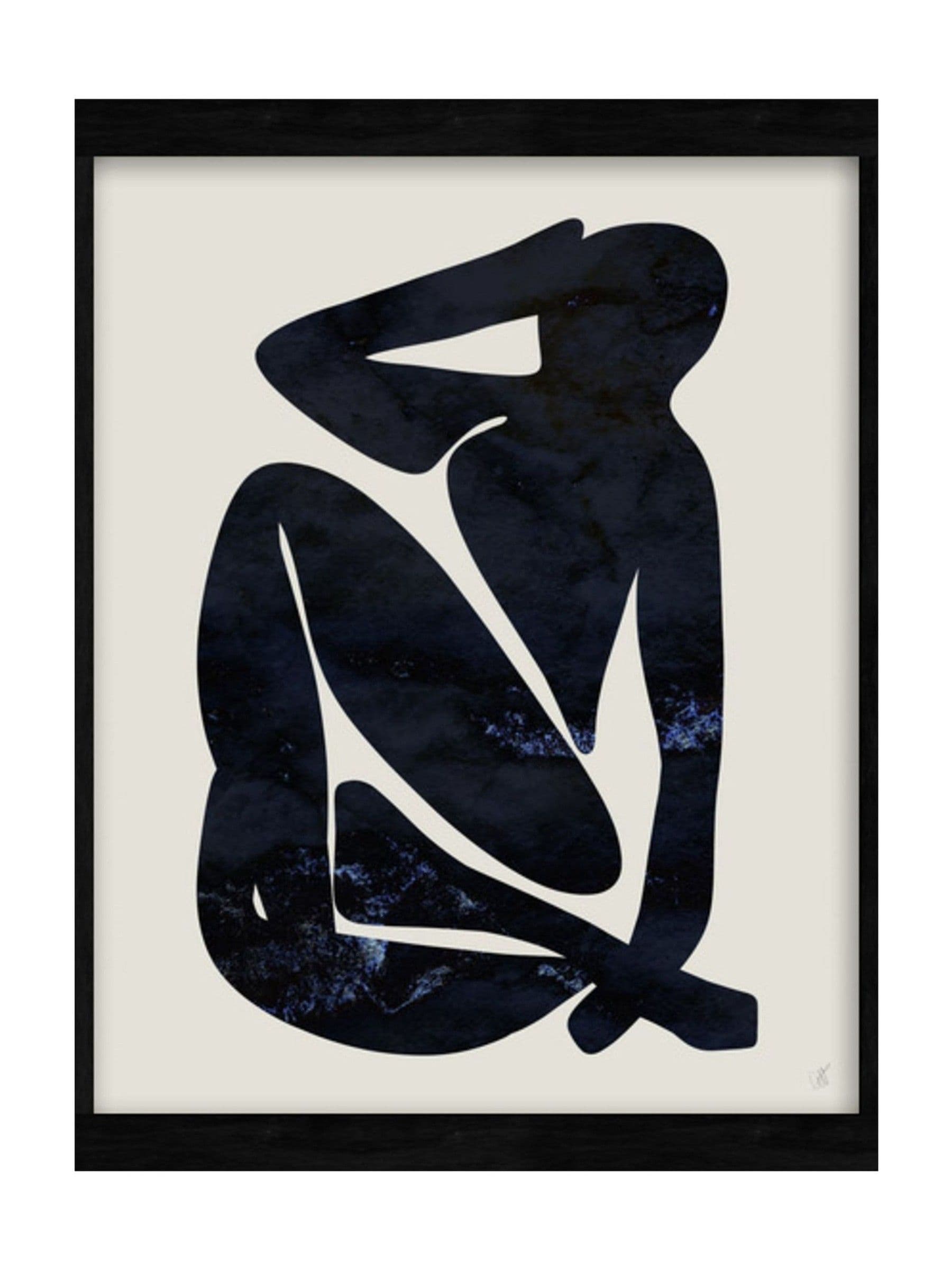 Graham & Brown Black and White Silhouette Form Frame, UK version