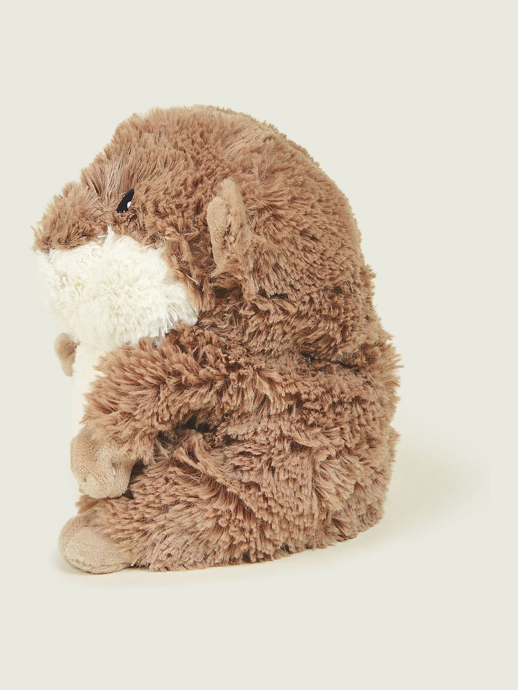 Warmies brown large hamster heatable soft toy - British product