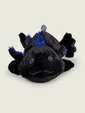 Warmies black axolotl heatable soft toy large, UK version