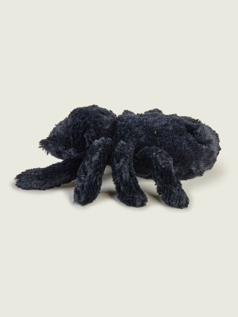 Warmies black large spider heatable soft toy, UK version