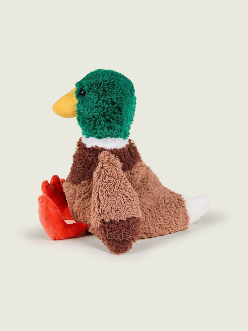 Warmies Brown Large Mallard heatable plush toy (British brand)