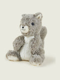 Warmies grey large squirrel heatable soft toy, UK version