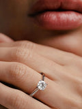 The Diamond Store White Grace round cut lab diamond engagement ring 1.00ct (British brand)