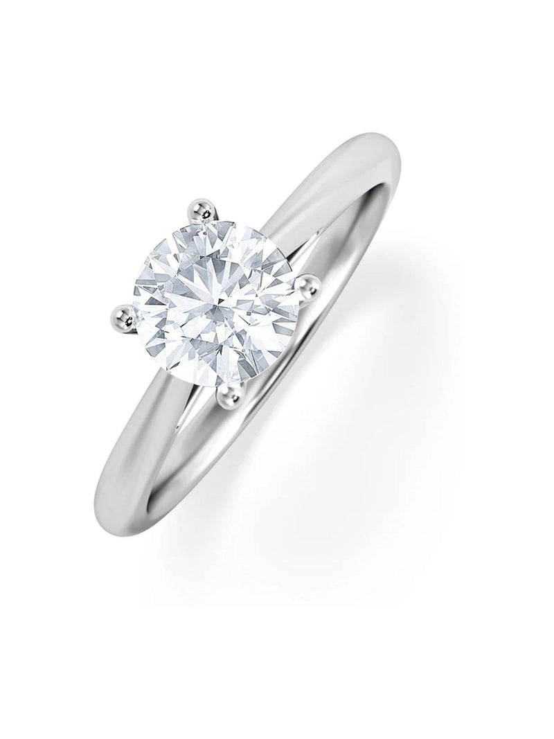 The Diamond Store Silver Elysia engagement ring 1.00ct (British brand)