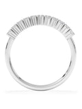 The Diamond Store Twilight lab diamond half eternity ring 0.30ct (British brand)