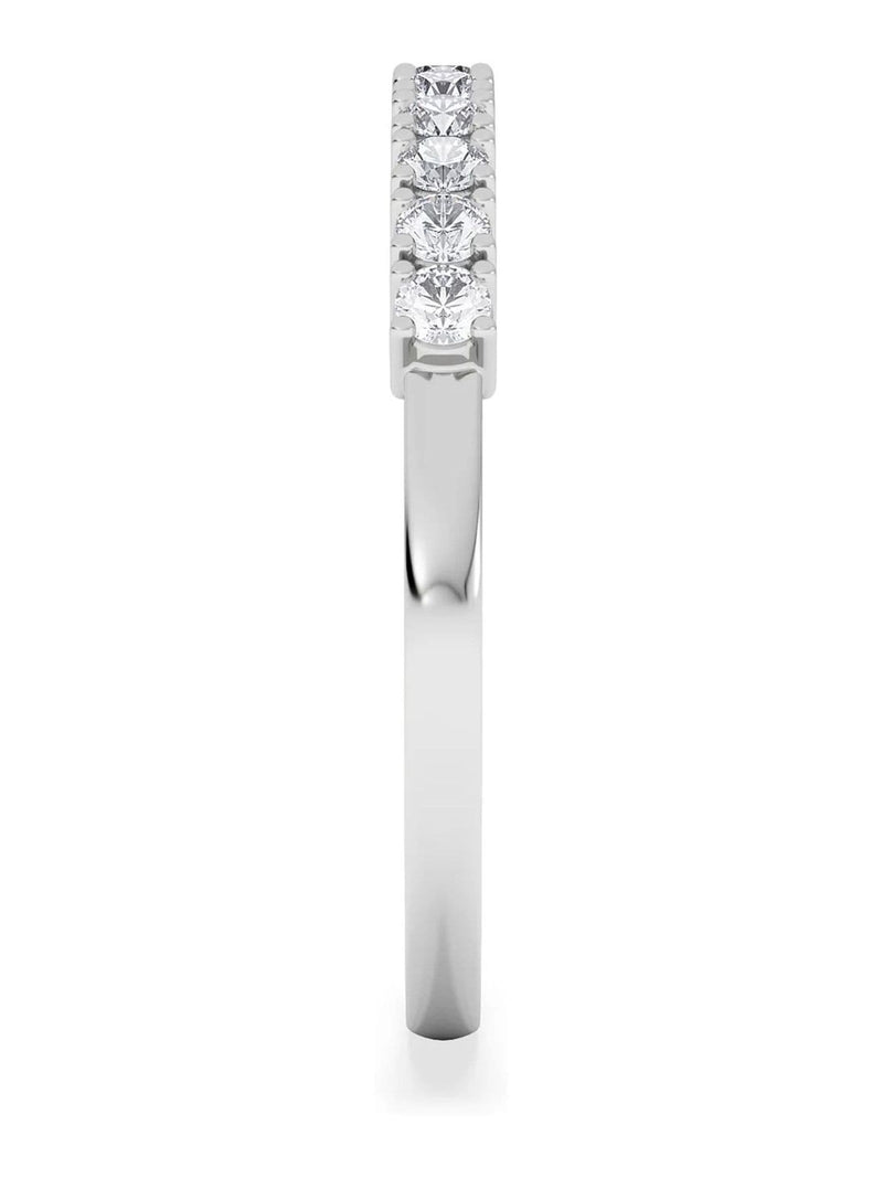 The Diamond Store Twilight lab diamond half eternity ring 0.30ct (British brand)