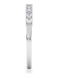 The Diamond Store Twilight lab diamond half eternity ring 0.30ct (British brand)