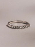 The Diamond Store Twilight lab diamond half eternity ring 0.30ct (British brand)