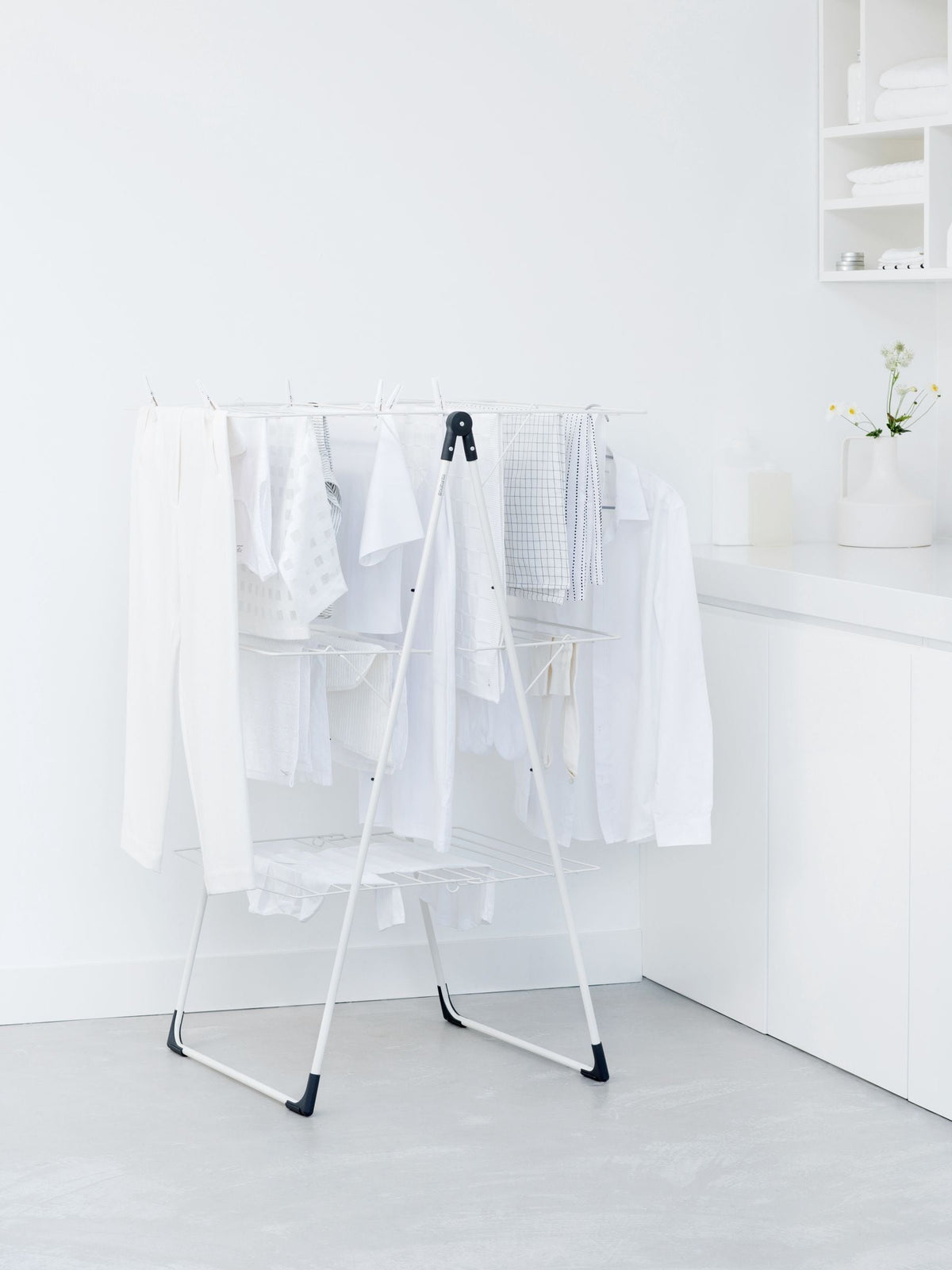 Brabantia drying rack tower white (British brand)