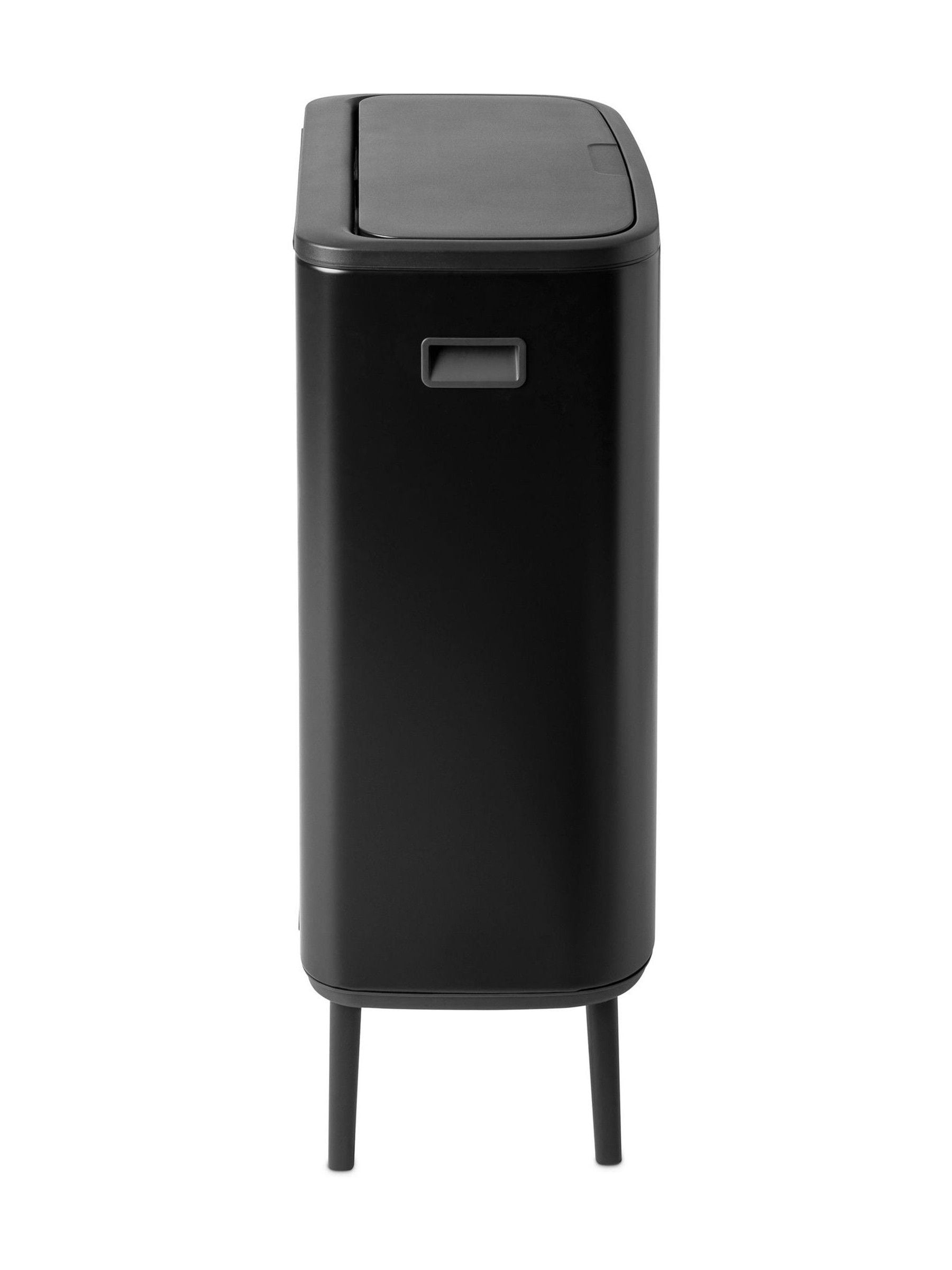 Brabantia Matt Black Bo Touch Bin Hi 60L - British product