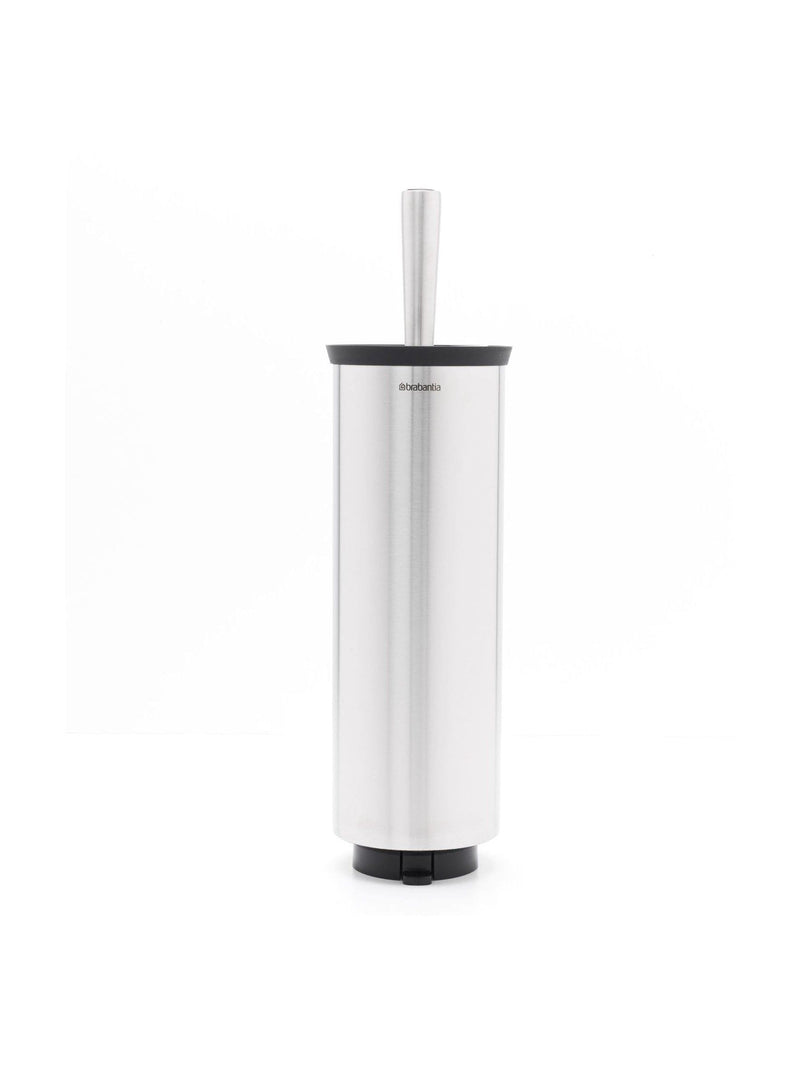 Brabantia Matt Steel Profile toilet brush and holder set (British brand)