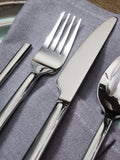 Silver Hampton 24 piece cutlery set (British brand)