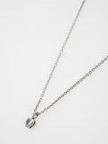 Ted Baker Gold Tone Clear Crystal Harlow Mini Heart Pendant Necklace 4.8cm (British brand)