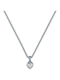 Ted Baker Gold Tone Clear Crystal Harlow Mini Heart Pendant Necklace 4.8cm (British brand)