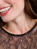 Ted Baker Gold Tone Clear Crystal Harlow Mini Heart Pendant Necklace 4.8cm (British brand)