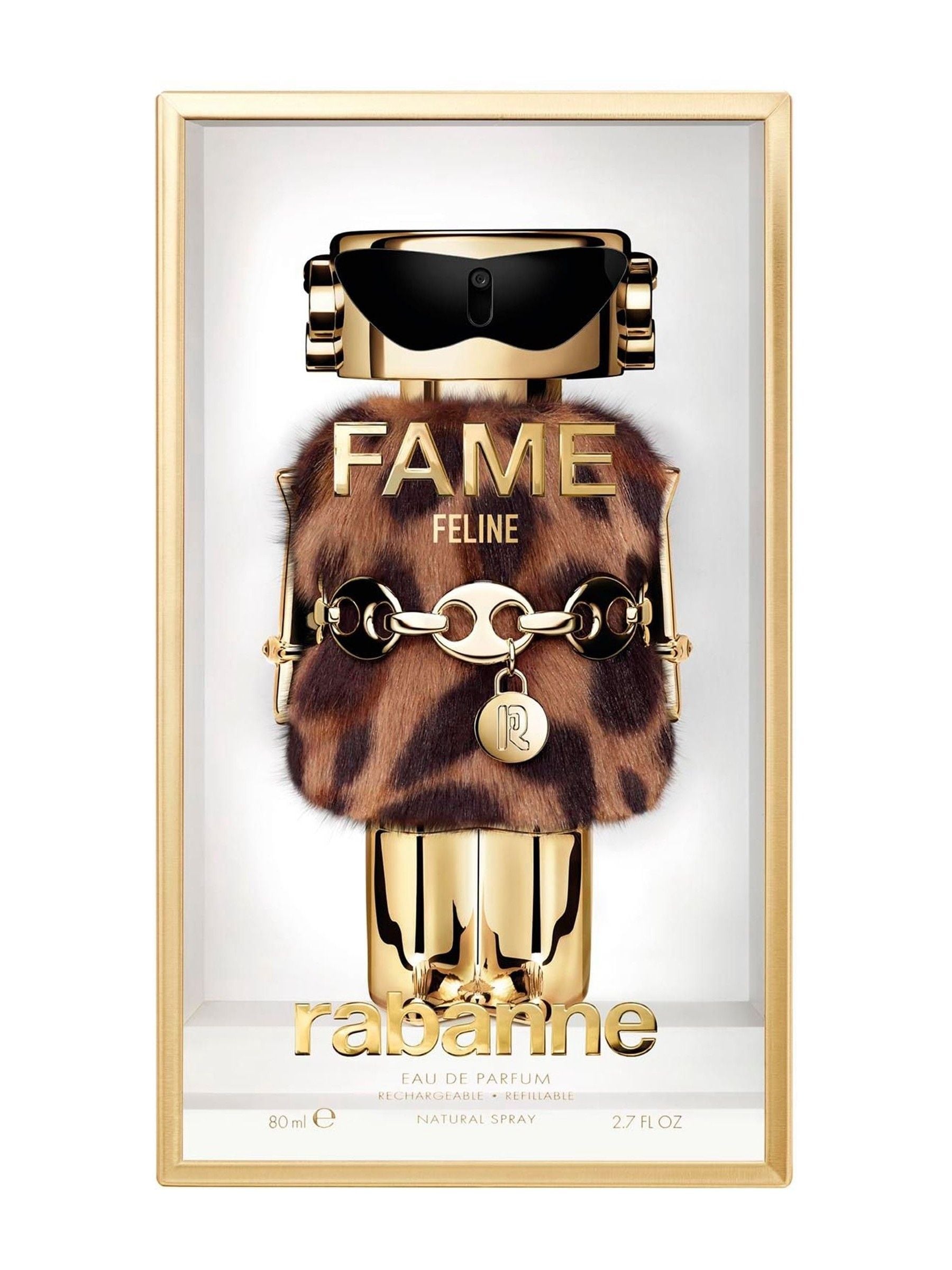 Rabanne Fame Feline Collector Eau de Parfum 80ml imported from the UK