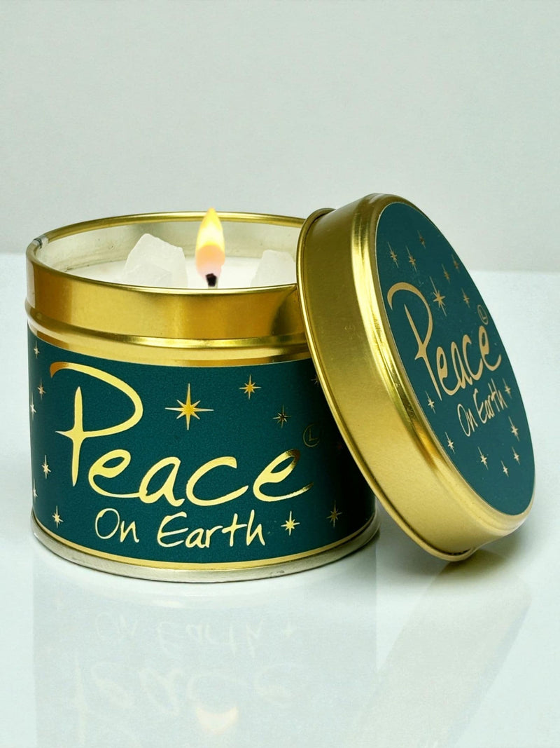 Lily-Flame Peace scented tin candle 230g, UK version