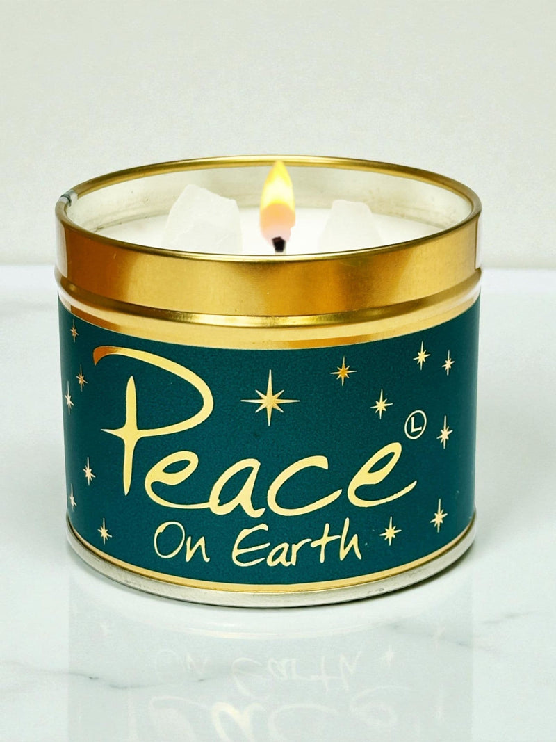 Lily-Flame Peace scented tin candle 230g, UK version